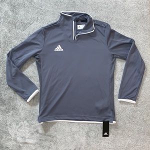NEW Climalite ADIDAS Long Sleeve 1/4 Pullover!